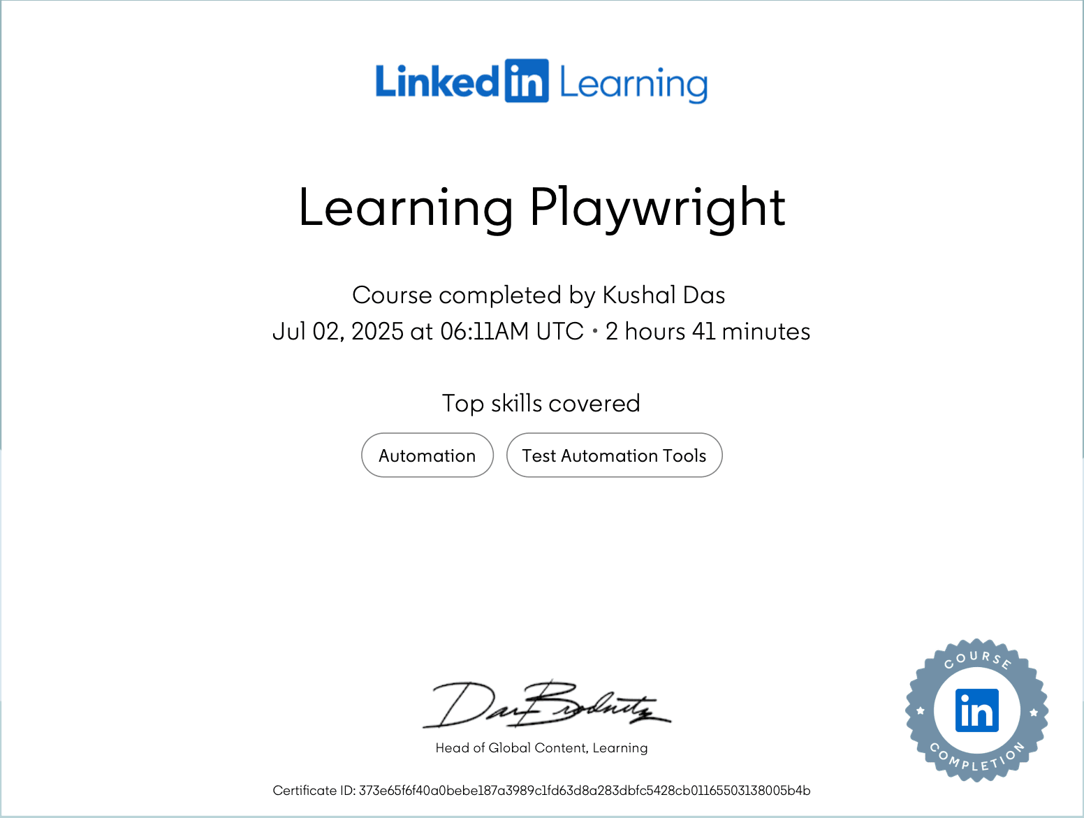 Learning Playwright  [2025]